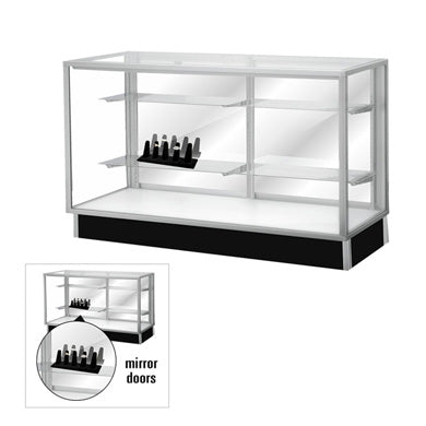 Optional Mirror Doors for 6ft. for Extra Vision Showcase