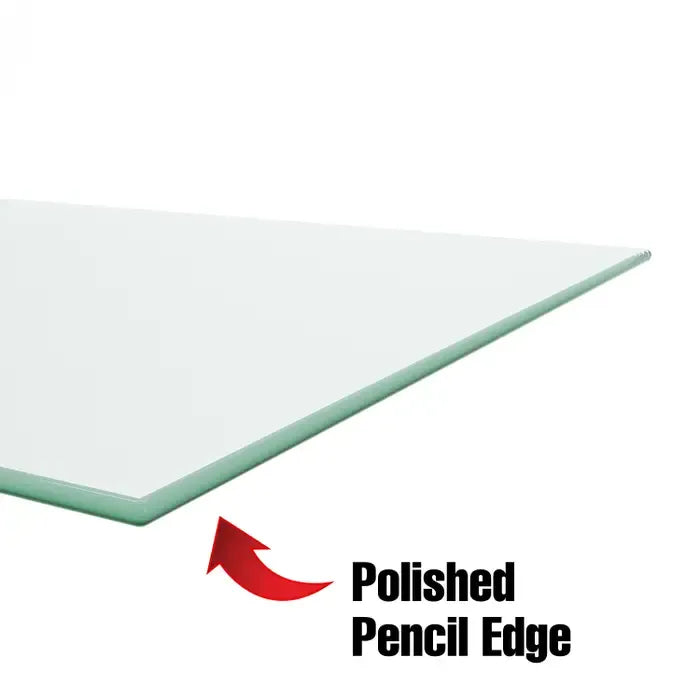 4FT Glass Shelf for slatwall 12x48