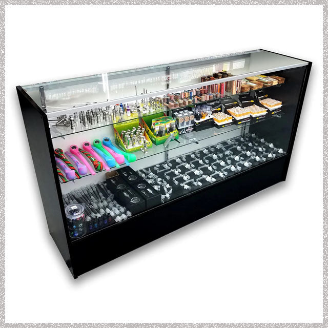 6 FT Full Vision Laminated Showcase