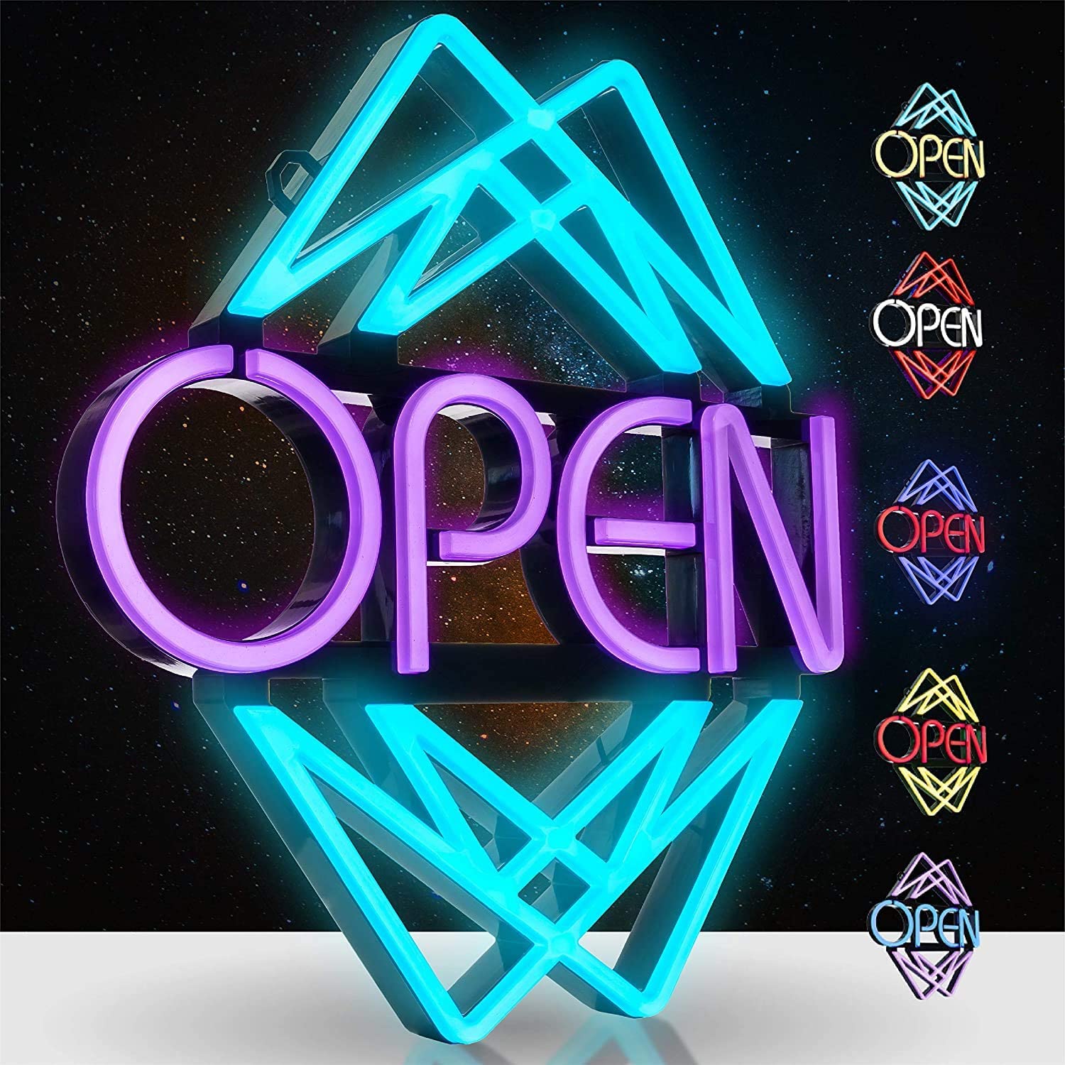 Open Sign 35“- Element Lux Neon LED – TN DISPLAYS